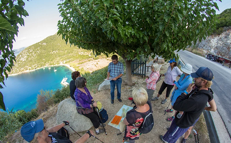 Ομαδική ξενάγηση στην Ιθάκη